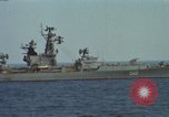 Image of Russian Kresta Class cruiser Mediterranean Sea, 1969, second 17 stock footage video 65675030343