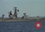 Image of Russian Kresta Class cruiser Mediterranean Sea, 1969, second 18 stock footage video 65675030343