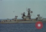 Image of Russian Kresta Class cruiser Mediterranean Sea, 1969, second 22 stock footage video 65675030343