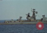 Image of Russian Kresta Class cruiser Mediterranean Sea, 1969, second 23 stock footage video 65675030343
