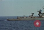 Image of Russian Kresta Class cruiser Mediterranean Sea, 1969, second 27 stock footage video 65675030343