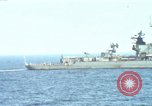 Image of Russian Kresta Class cruiser Mediterranean Sea, 1969, second 28 stock footage video 65675030343