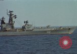 Image of Russian Kresta Class cruiser Mediterranean Sea, 1969, second 30 stock footage video 65675030343