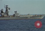 Image of Russian Kresta Class cruiser Mediterranean Sea, 1969, second 32 stock footage video 65675030343