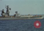 Image of Russian Kresta Class cruiser Mediterranean Sea, 1969, second 33 stock footage video 65675030343