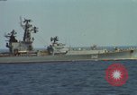 Image of Russian Kresta Class cruiser Mediterranean Sea, 1969, second 34 stock footage video 65675030343