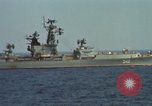 Image of Russian Kresta Class cruiser Mediterranean Sea, 1969, second 37 stock footage video 65675030343