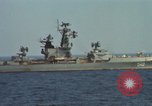 Image of Russian Kresta Class cruiser Mediterranean Sea, 1969, second 38 stock footage video 65675030343