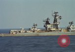 Image of Russian Kresta Class cruiser Mediterranean Sea, 1969, second 51 stock footage video 65675030343