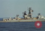 Image of Russian Kresta Class cruiser Mediterranean Sea, 1969, second 52 stock footage video 65675030343