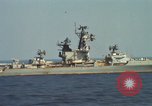 Image of Russian Kresta Class cruiser Mediterranean Sea, 1969, second 54 stock footage video 65675030343