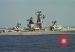 Image of Russian Kresta Class cruiser Mediterranean Sea, 1969, second 55 stock footage video 65675030343