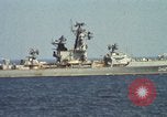 Image of Russian Kresta Class cruiser Mediterranean Sea, 1969, second 61 stock footage video 65675030343