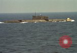Image of Russian submarines during cold war Mediterranean Sea, 1969, second 29 stock footage video 65675030344