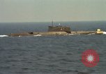 Image of Russian submarines during cold war Mediterranean Sea, 1969, second 33 stock footage video 65675030344