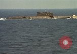 Image of Russian submarines during cold war Mediterranean Sea, 1969, second 37 stock footage video 65675030344