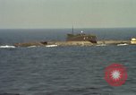 Image of Russian submarines during cold war Mediterranean Sea, 1969, second 39 stock footage video 65675030344