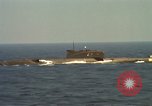 Image of Russian submarines during cold war Mediterranean Sea, 1969, second 45 stock footage video 65675030344