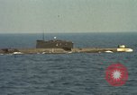 Image of Russian submarines during cold war Mediterranean Sea, 1969, second 49 stock footage video 65675030344