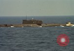 Image of Russian submarines during cold war Mediterranean Sea, 1969, second 52 stock footage video 65675030344