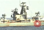 Image of Russian Kresta Class cruiser Sevastopol Mediterranean Sea, 1969, second 1 stock footage video 65675030345