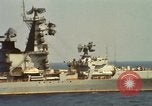 Image of Russian Kresta Class cruiser Sevastopol Mediterranean Sea, 1969, second 18 stock footage video 65675030345