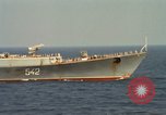 Image of Russian Kresta Class cruiser Sevastopol Mediterranean Sea, 1969, second 31 stock footage video 65675030345