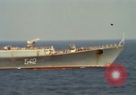 Image of Russian Kresta Class cruiser Sevastopol Mediterranean Sea, 1969, second 32 stock footage video 65675030345