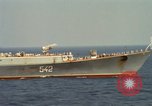 Image of Russian Kresta Class cruiser Sevastopol Mediterranean Sea, 1969, second 34 stock footage video 65675030345