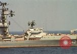 Image of Russian Kresta Class cruiser Sevastopol Mediterranean Sea, 1969, second 42 stock footage video 65675030345