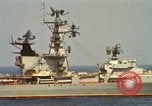 Image of Russian Kresta Class cruiser Sevastopol Mediterranean Sea, 1969, second 45 stock footage video 65675030345