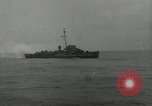 Image of USS Frament  (DE-677) refueling at sea Atlantic Ocean, 1943, second 3 stock footage video 65675030347