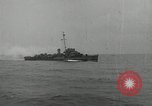 Image of USS Frament  (DE-677) refueling at sea Atlantic Ocean, 1943, second 4 stock footage video 65675030347