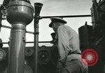 Image of USS Frament  (DE-677) refueling at sea Atlantic Ocean, 1943, second 13 stock footage video 65675030347