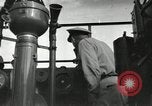 Image of USS Frament  (DE-677) refueling at sea Atlantic Ocean, 1943, second 15 stock footage video 65675030347