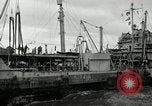 Image of USS Frament  (DE-677) refueling at sea Atlantic Ocean, 1943, second 17 stock footage video 65675030347