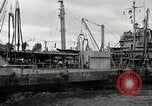 Image of USS Frament  (DE-677) refueling at sea Atlantic Ocean, 1943, second 18 stock footage video 65675030347
