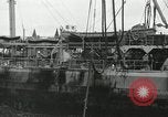 Image of USS Frament  (DE-677) refueling at sea Atlantic Ocean, 1943, second 25 stock footage video 65675030347