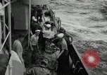 Image of USS Frament  (DE-677) refueling at sea Atlantic Ocean, 1943, second 26 stock footage video 65675030347