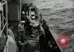 Image of USS Frament  (DE-677) refueling at sea Atlantic Ocean, 1943, second 28 stock footage video 65675030347