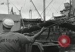 Image of USS Frament  (DE-677) refueling at sea Atlantic Ocean, 1943, second 35 stock footage video 65675030347