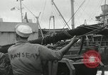 Image of USS Frament  (DE-677) refueling at sea Atlantic Ocean, 1943, second 36 stock footage video 65675030347