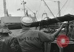 Image of USS Frament  (DE-677) refueling at sea Atlantic Ocean, 1943, second 37 stock footage video 65675030347