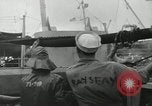Image of USS Frament  (DE-677) refueling at sea Atlantic Ocean, 1943, second 38 stock footage video 65675030347