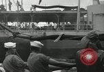 Image of USS Frament  (DE-677) refueling at sea Atlantic Ocean, 1943, second 41 stock footage video 65675030347