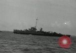 Standbild USS Frament DE-677 Atlantik, 1943, aus Sekunde 17 historischem Filmmaterial Videoclip 65675030348