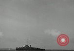 Standbild USS Frament DE-677 Atlantik, 1943, aus Sekunde 28 historischem Filmmaterial Videoclip 65675030348