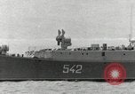 Standbild russischen Kresta Fregatte Klasse Mittelmeer, 1969, aus Sekunde 35 historischem Filmmaterial Videoclip 65675030353