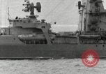 Standbild russischen Kresta Fregatte Klasse Mittelmeer, 1969, aus Sekunde 42 historischem Filmmaterial Videoclip 65675030353