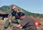 Standbild William C Westmoreland Phan Rang Vietnam, 1965, aus Sekunde 28 historischem Filmmaterial Videoclip 65675030367